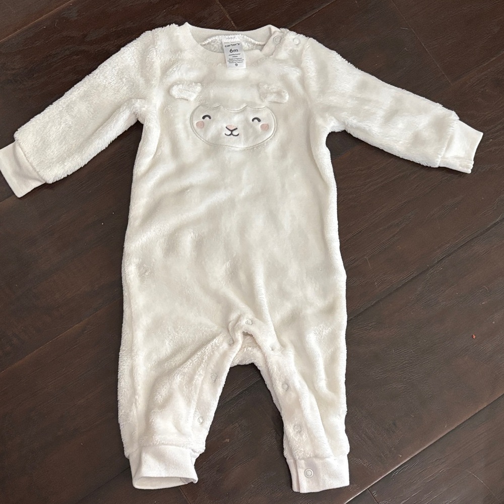 Carter’s Fleece Lamb Romper